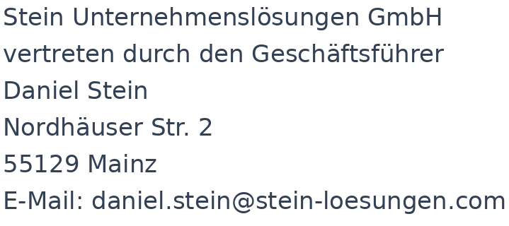 Kontaktdaten des Verantwortlichen (als Bild dargestellt)